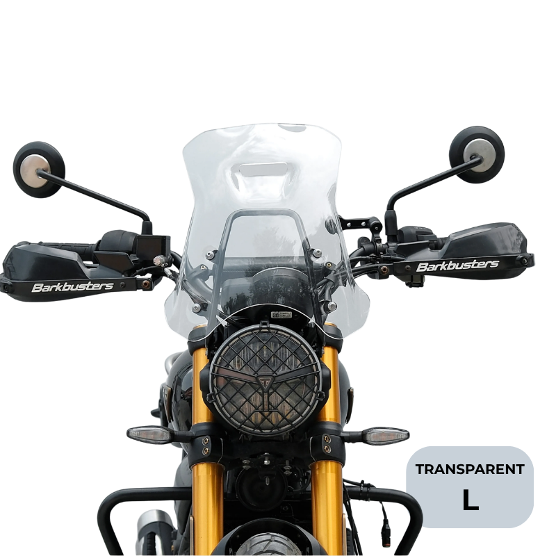 Pare-brise Expédition avec support – Triumph Scrambler 400 X / XC