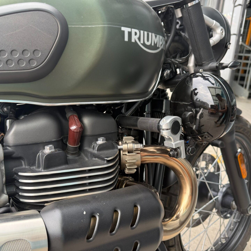 Phare additionnel halogène Triumph Classic avec support alu