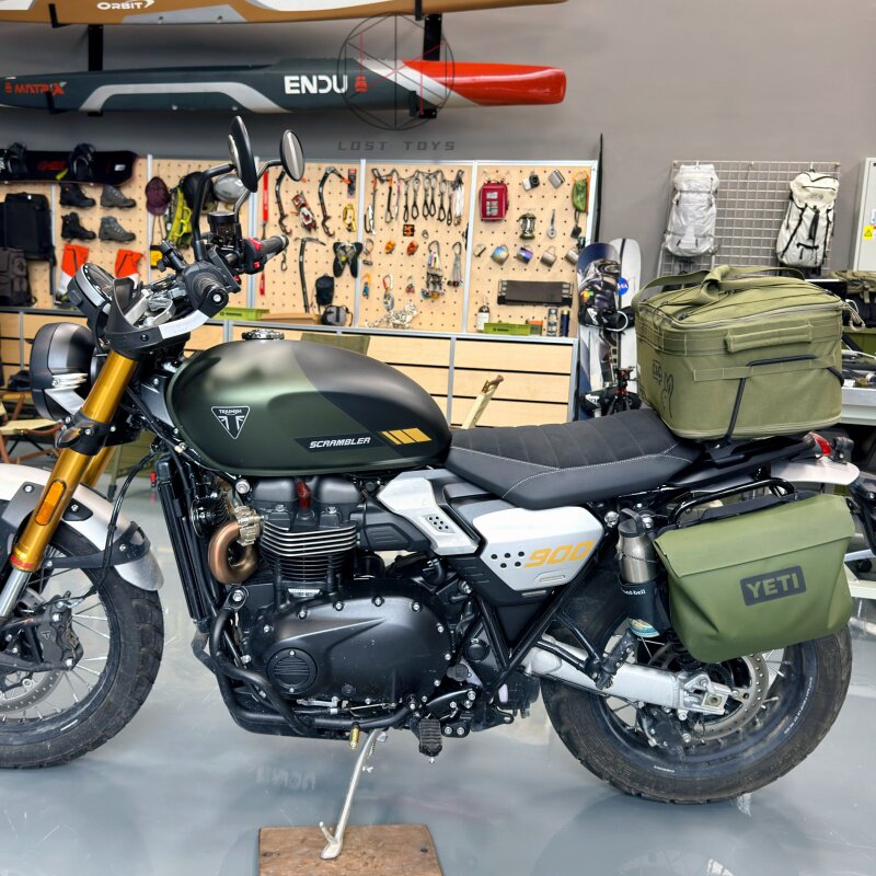 Porte-bagages arrière Adventure – Triumph Scrambler 900 2026+