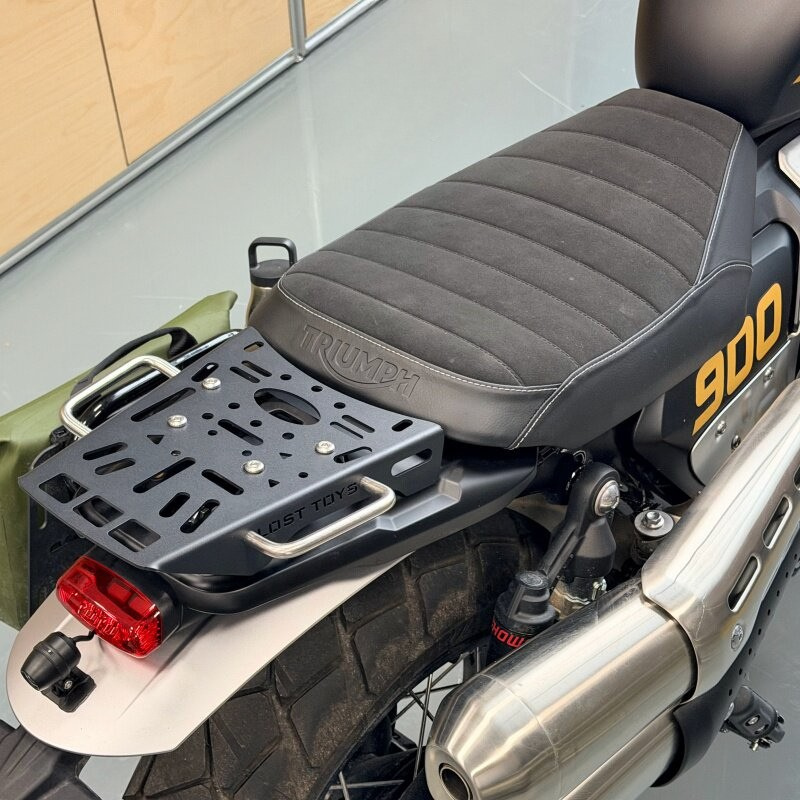 Porte-bagages arrière Adventure – Triumph Scrambler 900 2026+