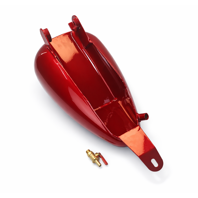 Depósito desplegable rojo rubí – Virago 125/250