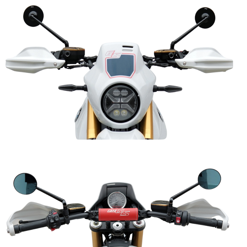 Rétroviseur rond à tige – Triumph Street/Speed Twin 900, Street Scrambler