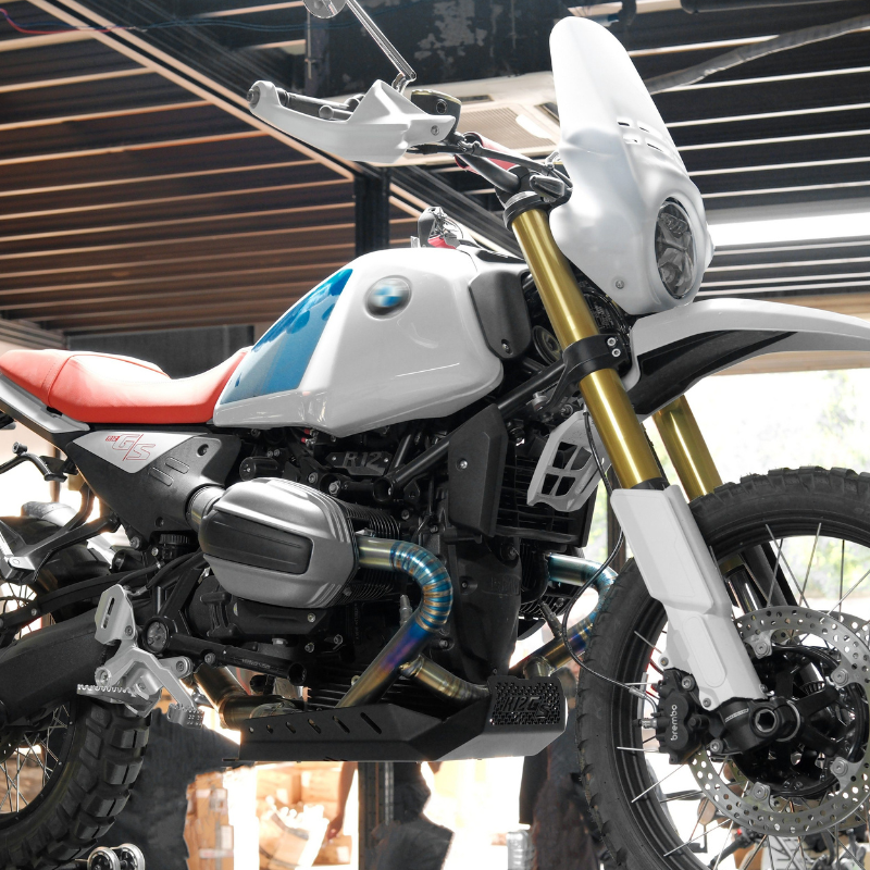 Sabot moteur aluminium BMW R12 G/S
