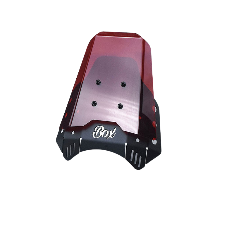 Forrude i aluminium + plexiglas forrude - Honda CL500