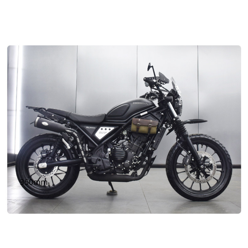 Forrude i aluminium + plexiglas forrude - Honda CL500