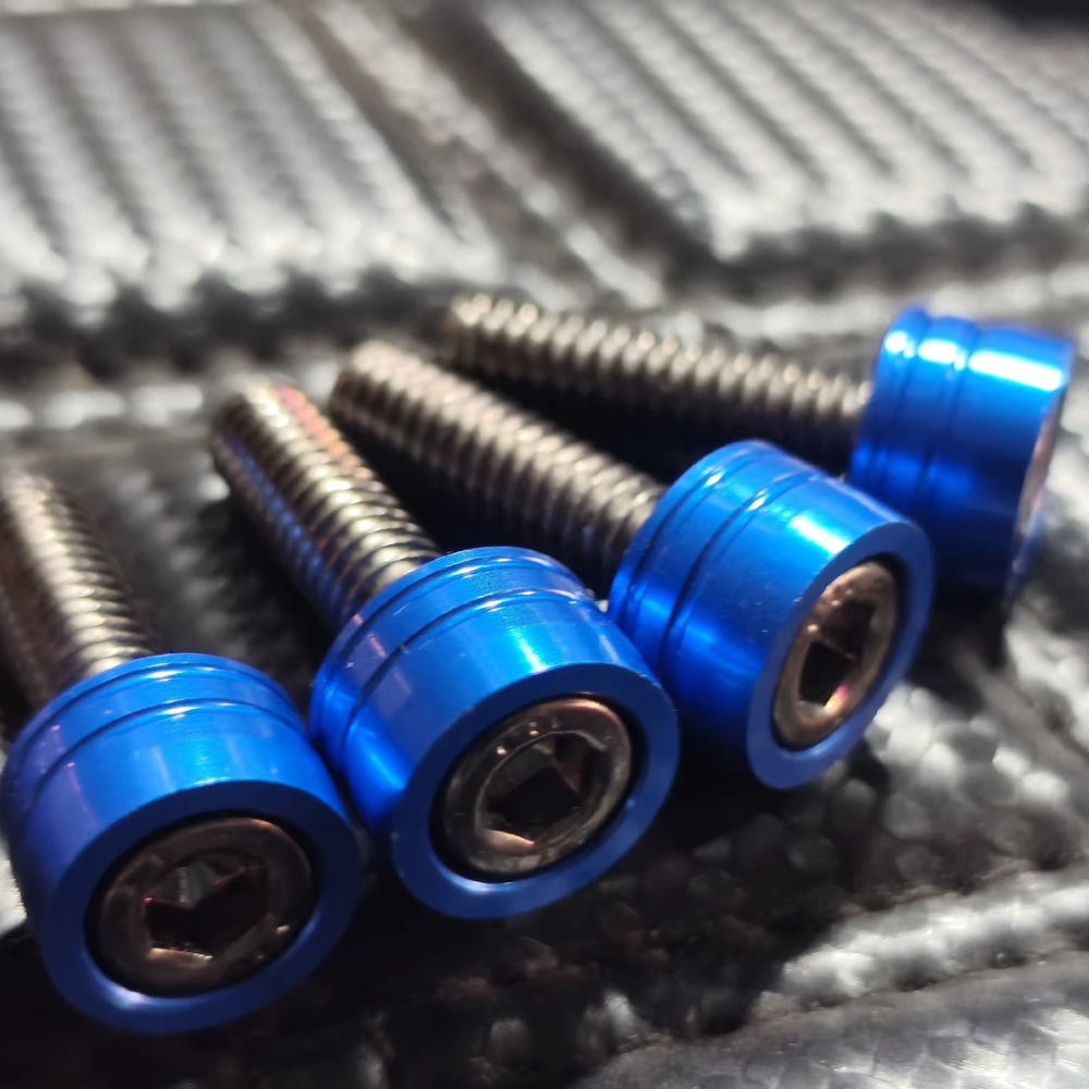  Harley M8 Engine Full Screw Set blue