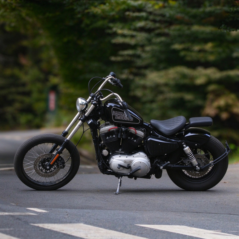 Selle conducteur + kit passager 3‑en‑1 — Harley-Davidson Sportster