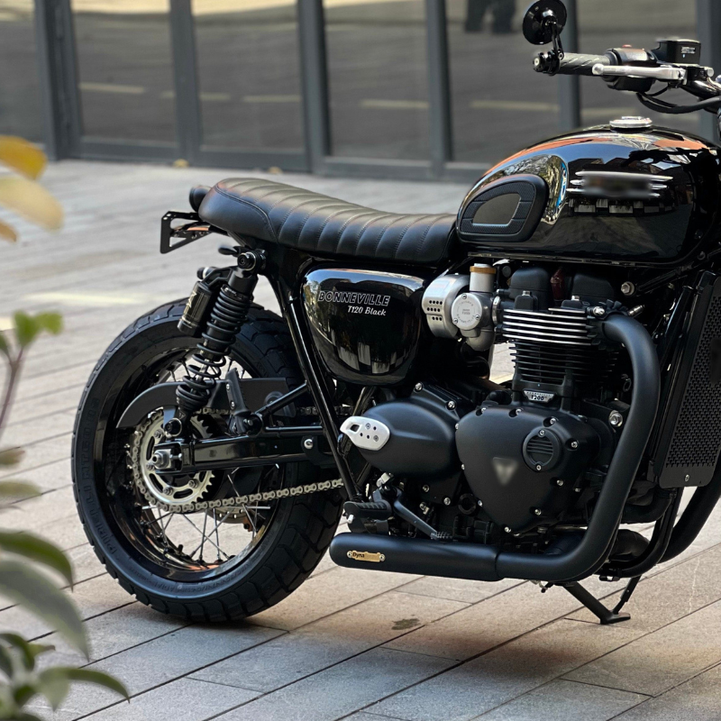 Selle courte personnalisable Triumph T120/T100/Street Twin