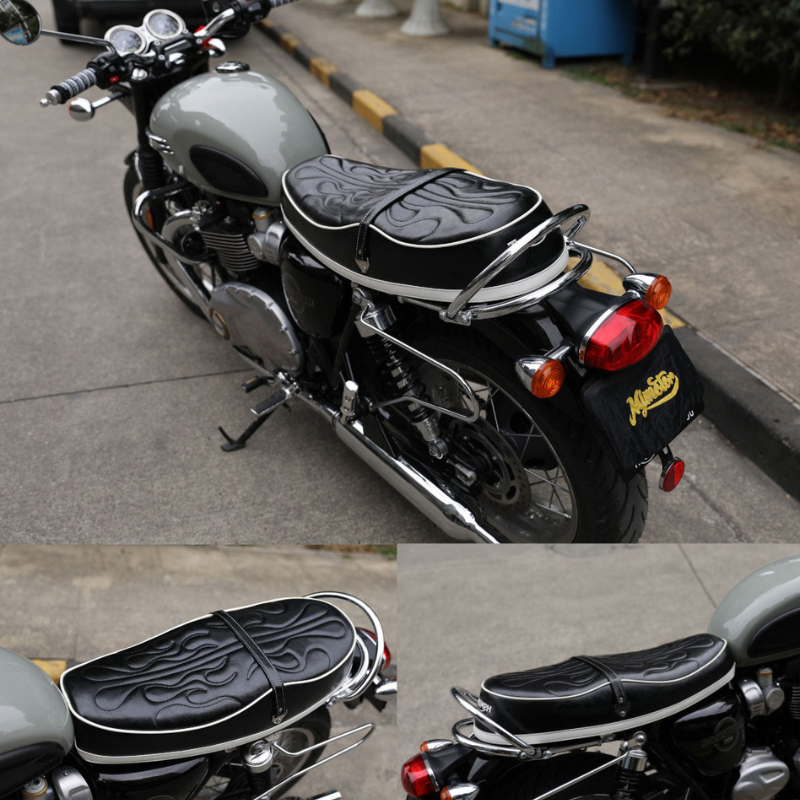 Vintage Triumph Classic saddle
