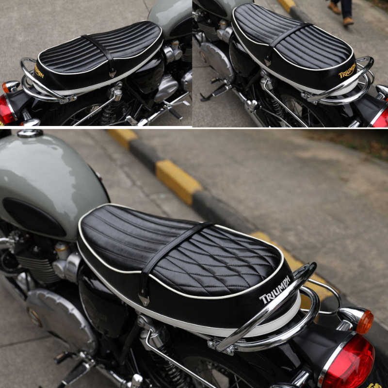 Vintage Triumph Classic saddle