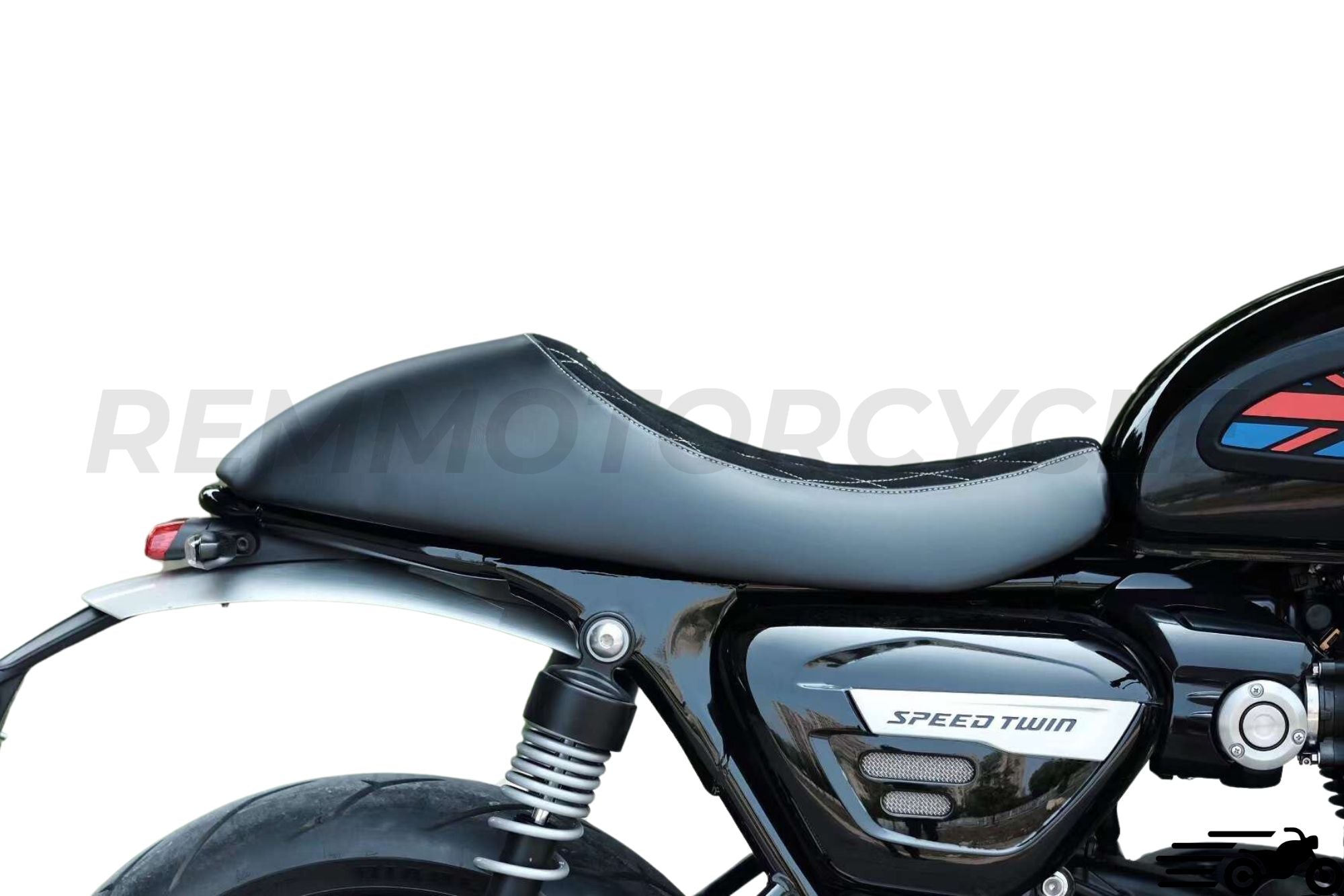 Selle moto Triumph Bonneville T100 noire ou marron C-RACER