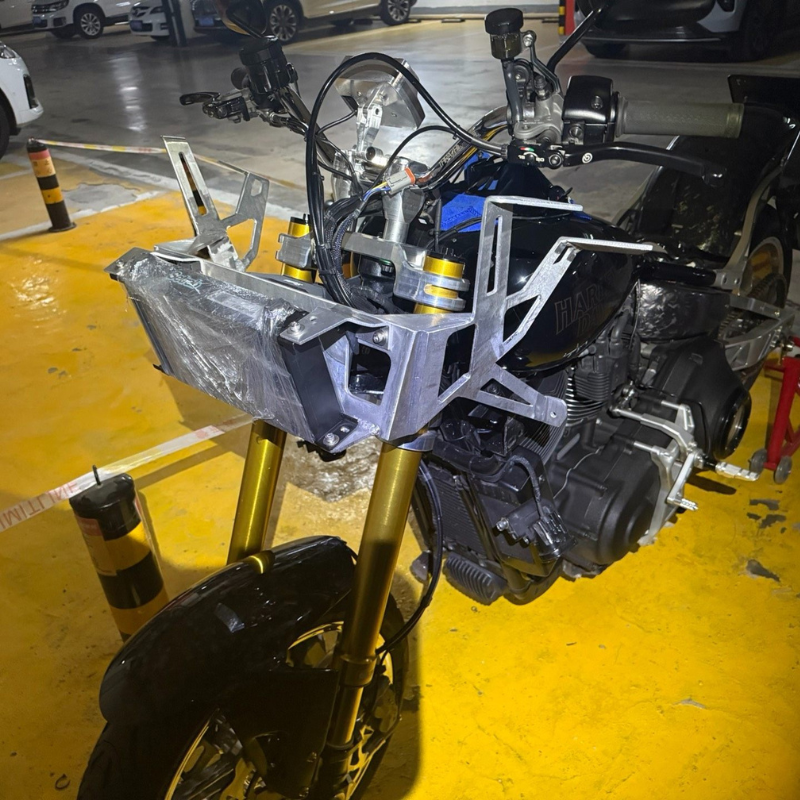 Support de carénage aluminium Low Rider ST