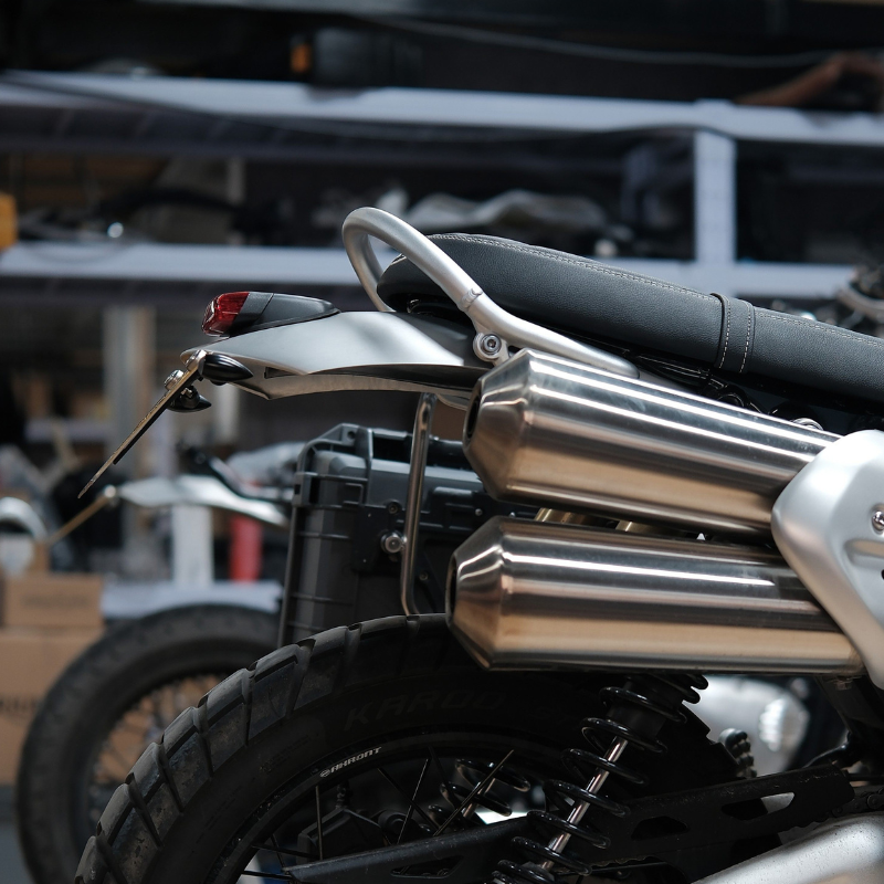 Support de plaque court Scrambler 1200 XX/XC/XE