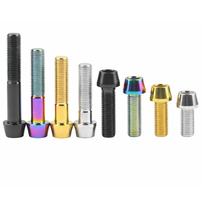 Vis d’étrier titane M10 tête conique