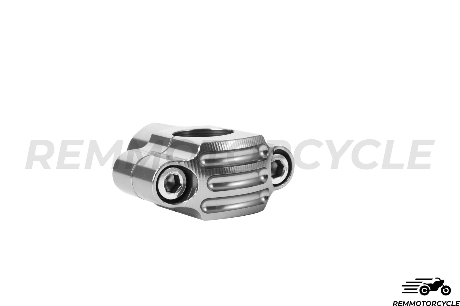 Pontets de Guidon de 22 mm ou 25 mm Chrome, Noir, Titane ou Laiton