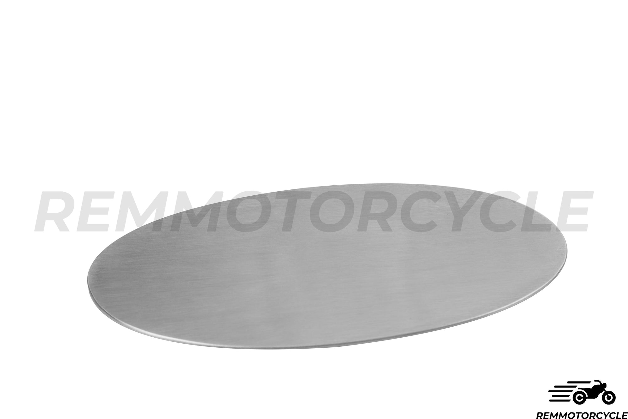 Ovale Seitenplatte Aluminium