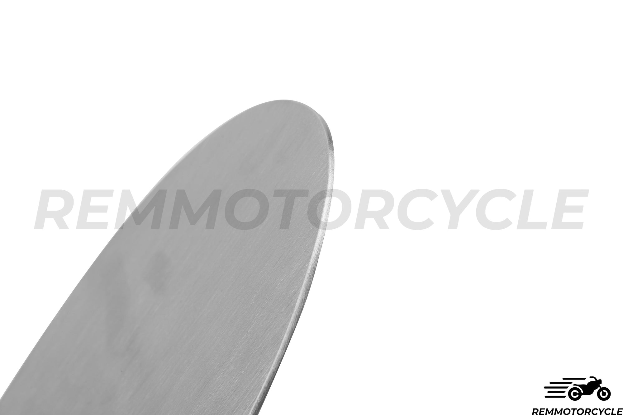 Placa lateral oval de alumínio