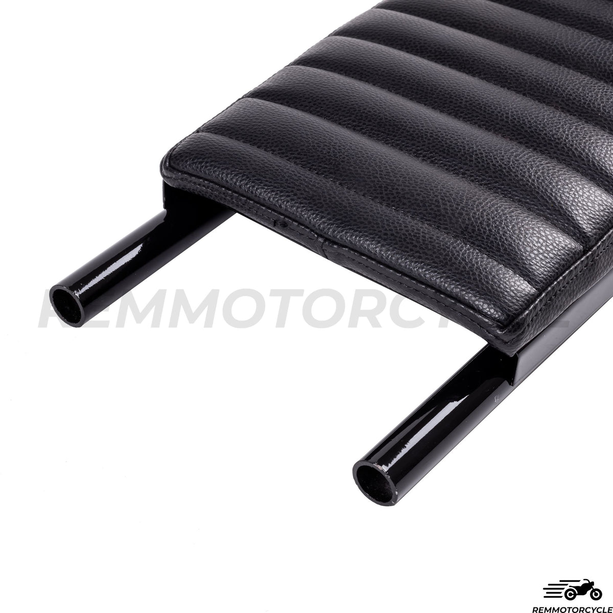 Selle Cafe Racer En Métal Noir avec boucle LED