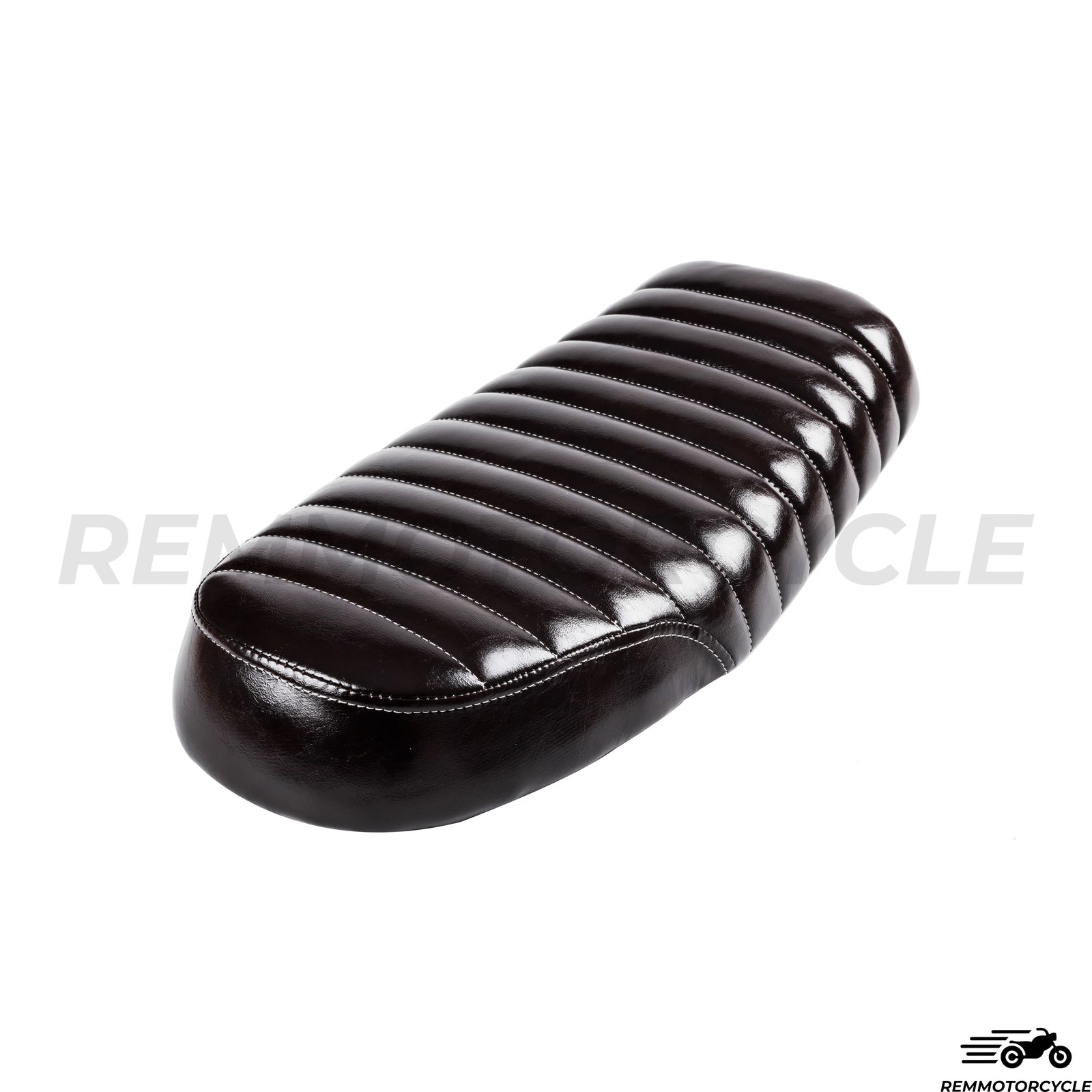 Selle Noir Effet Vieilli Coutures blanches