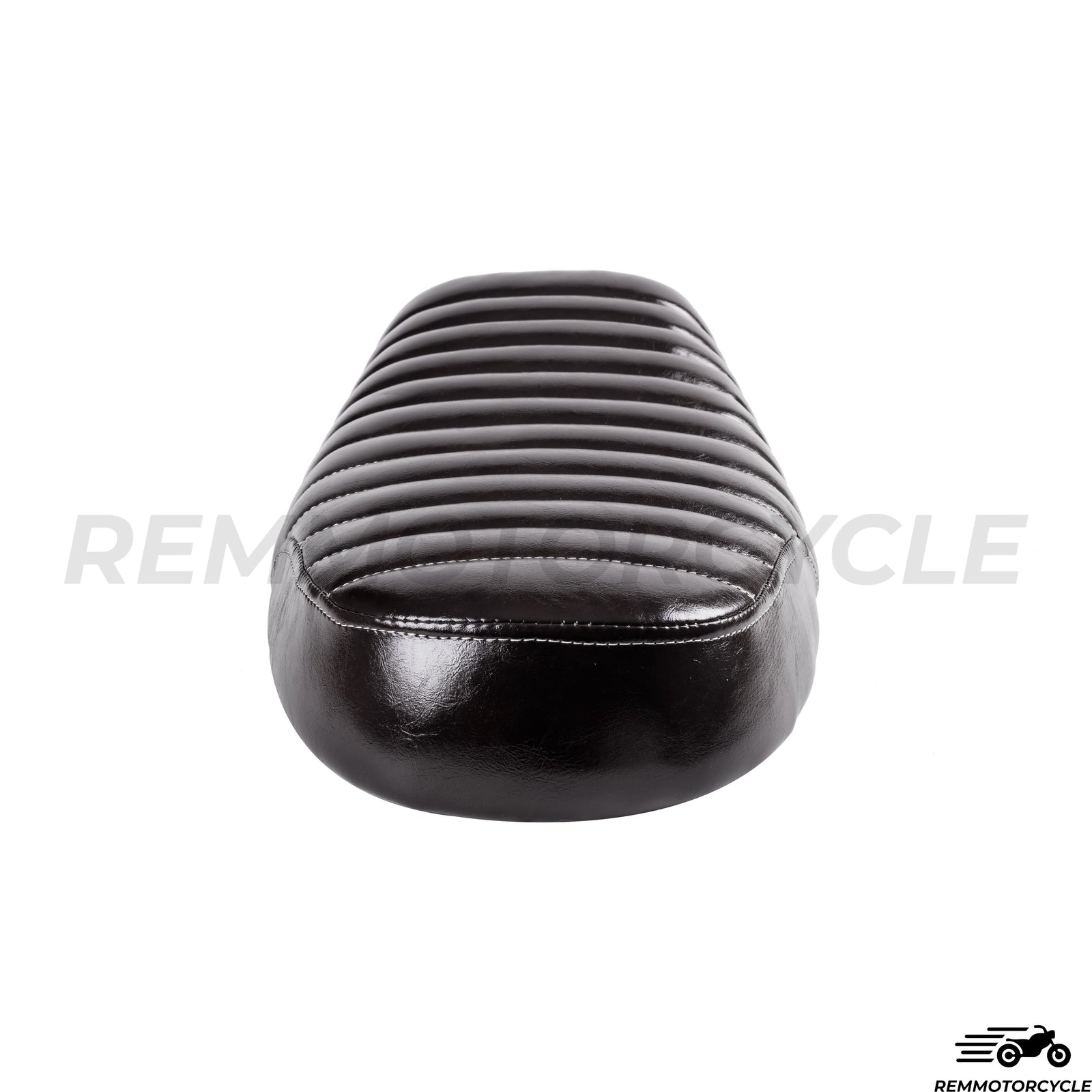 Selle Noir Effet Vieilli Coutures blanches