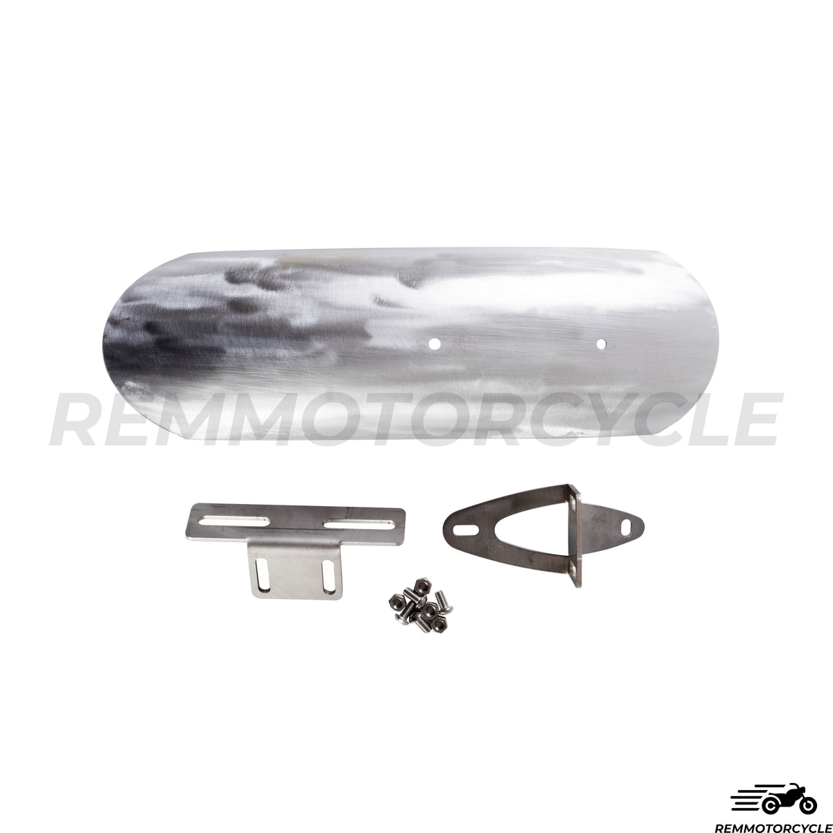 Garde-boue Avant Scrambler Universel en Aluminium Avec Supports