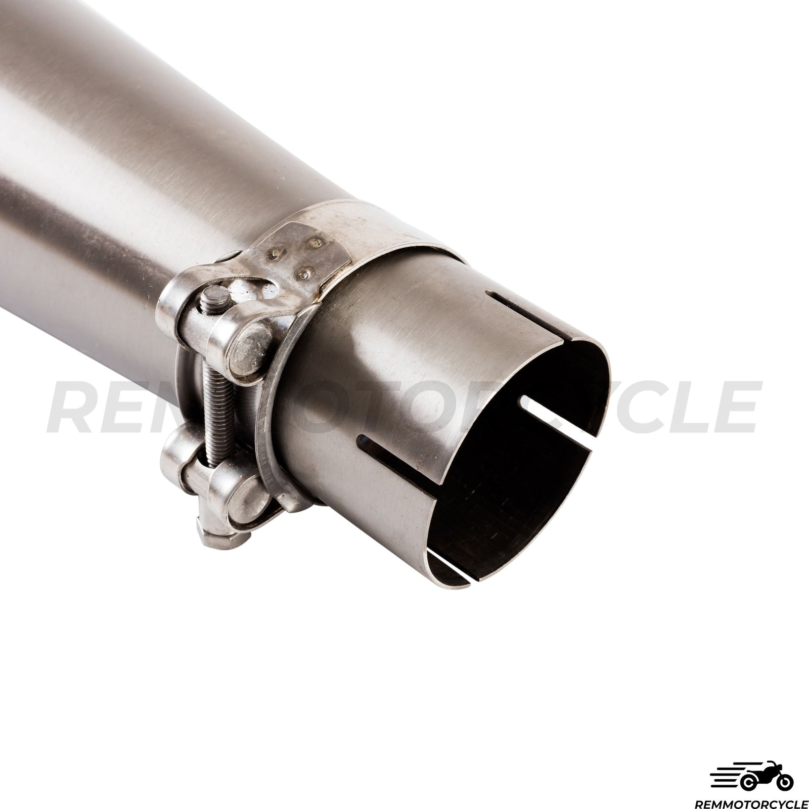 Kurzer Auspuff Cafe Racer mit Schikanen