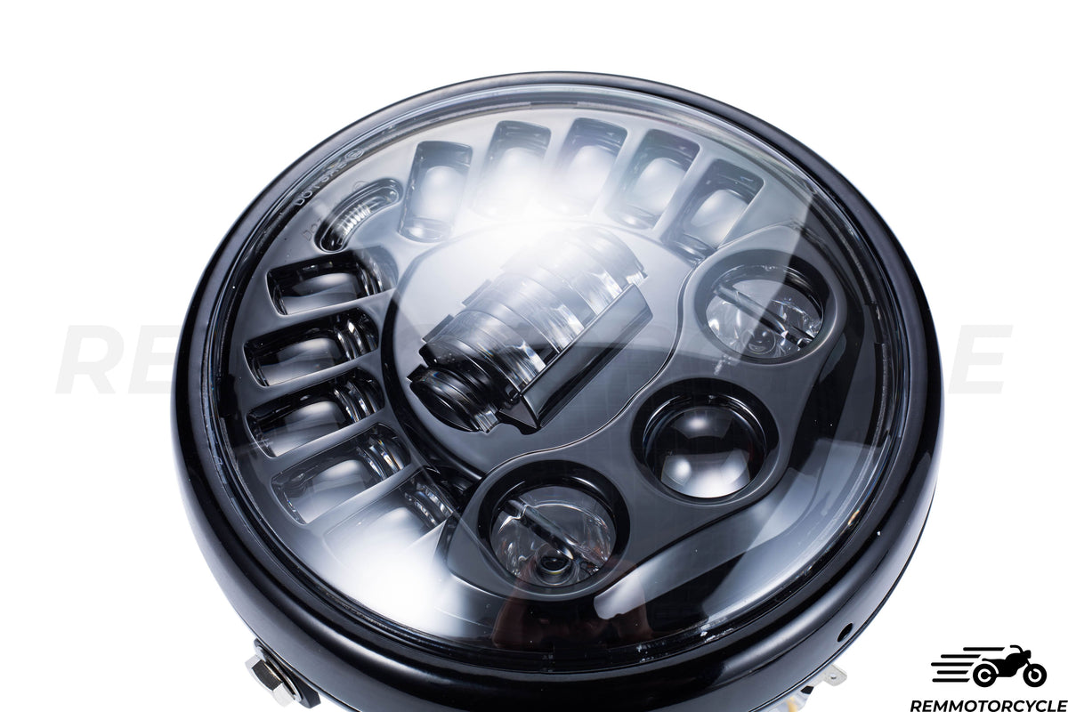 Multi Drl 7 tuuman vilkkuvat valot integroituna