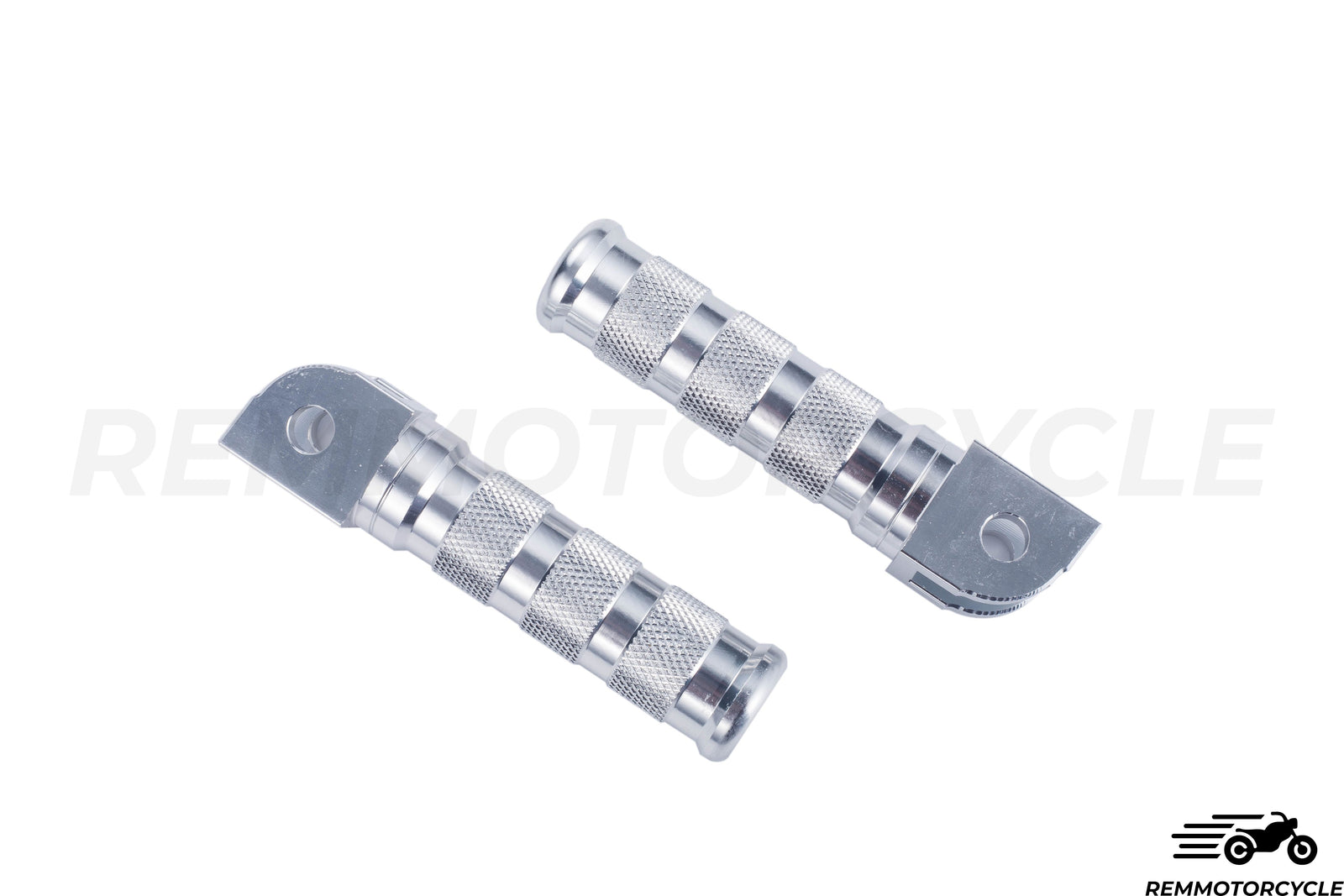 Poggiapiedi CNC Alluminio Cromato 