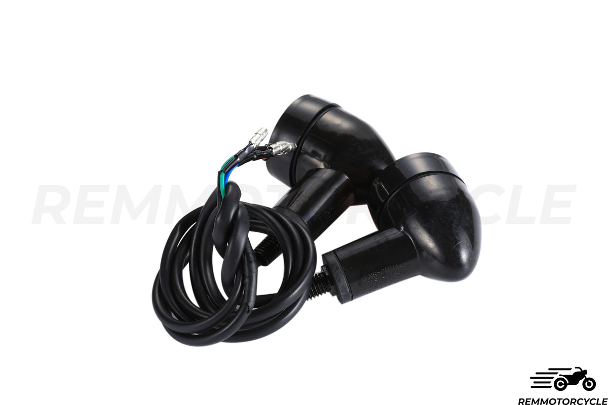 Pasangan petunjuk LED hitam LED diluluskan