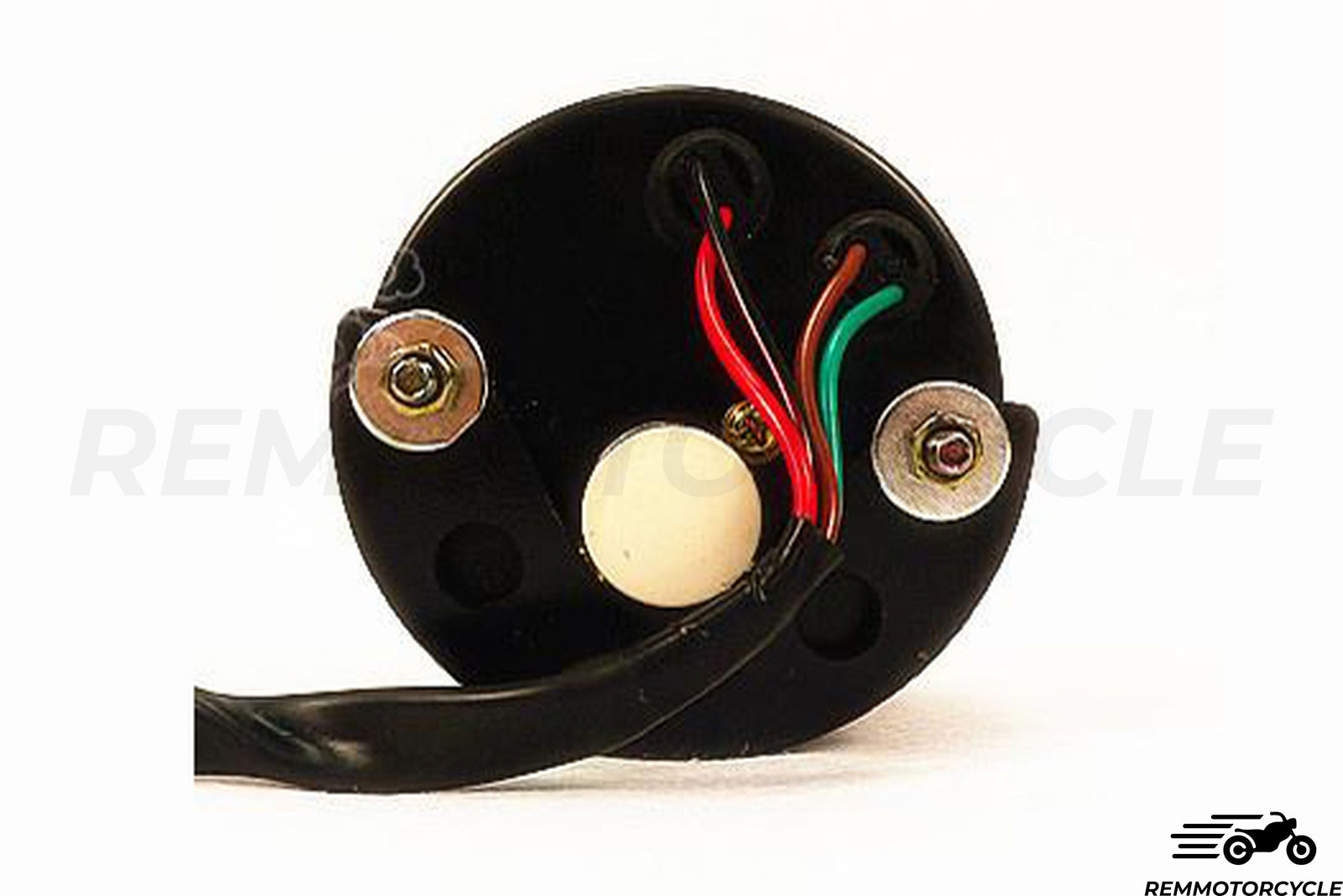 Contachilometri Km/h Nero Cerchio cromato 8.5 cm 