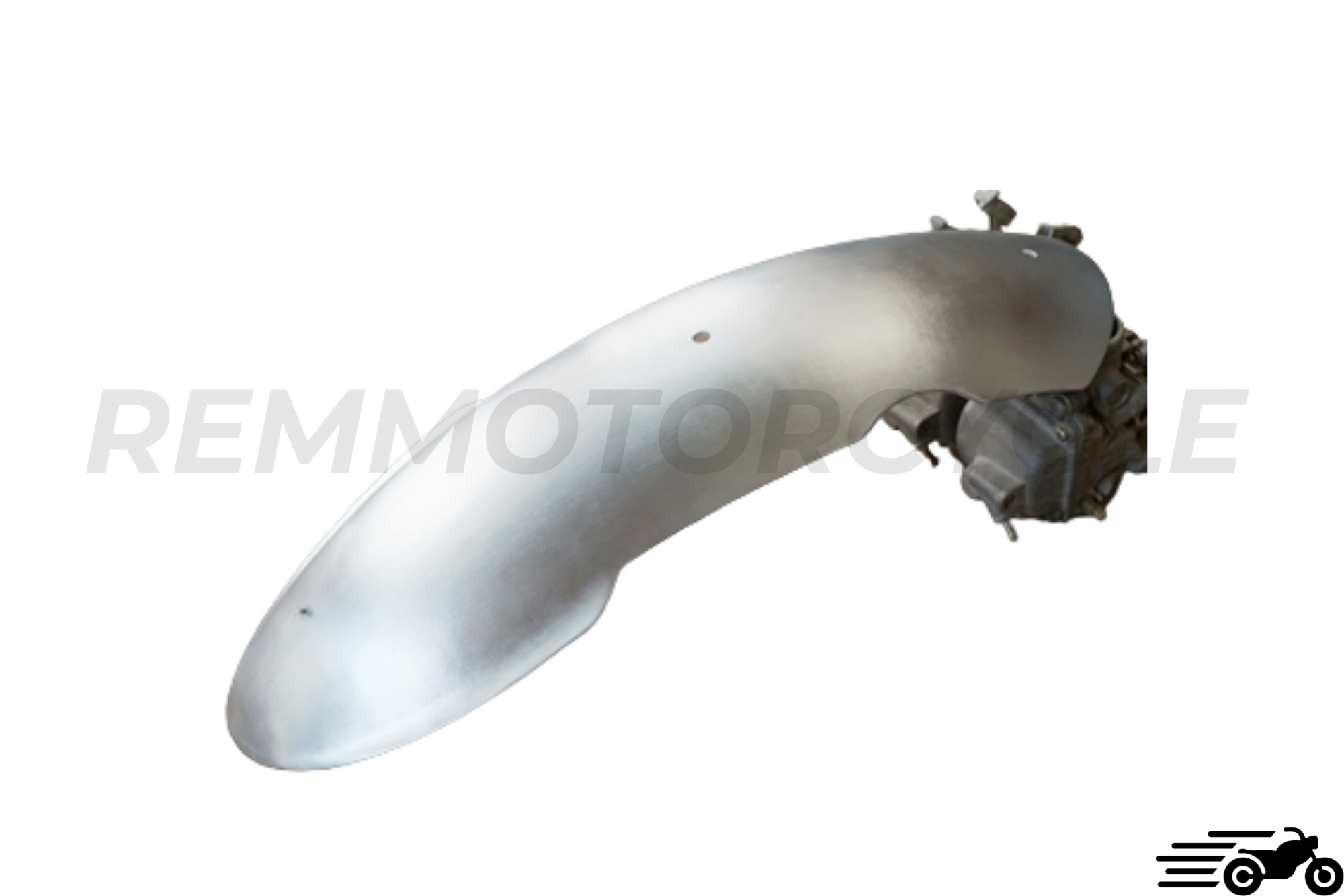 Scrambler Parafango Moto in Alluminio con Staffa
