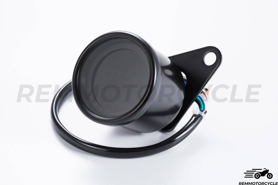 Contatore DIGITALE Moto Km/h Classic Chrome o Nero 