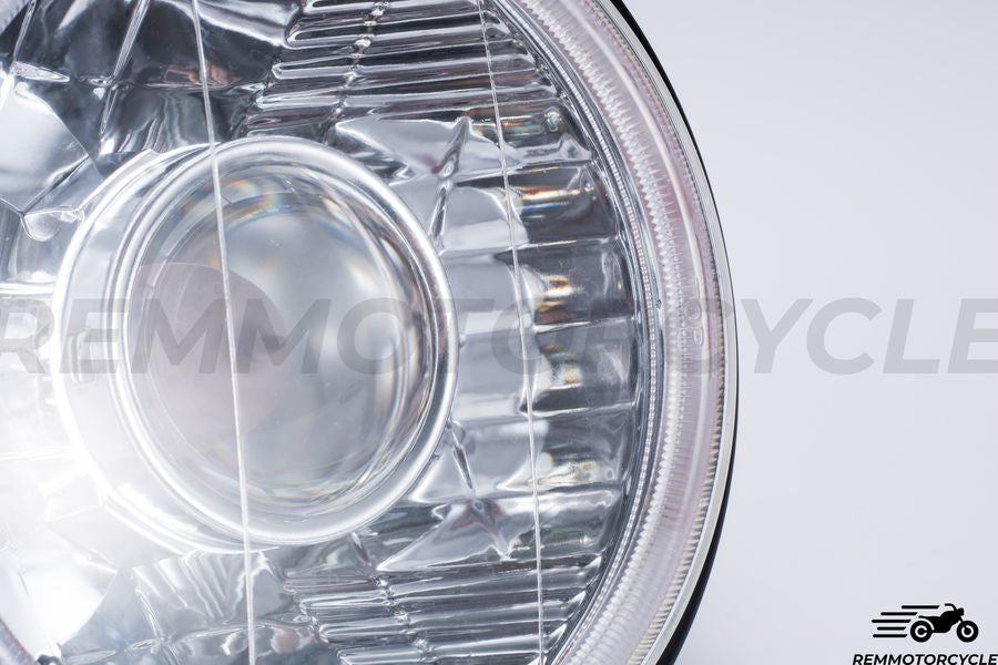 Lighthouse före 19 cm svart / haloblå