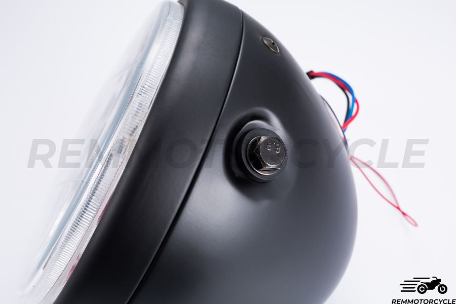 Lighthouse före 19 cm svart / haloblå