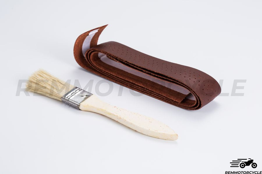 manopole moto in pelle / disponibili in diversi colori 