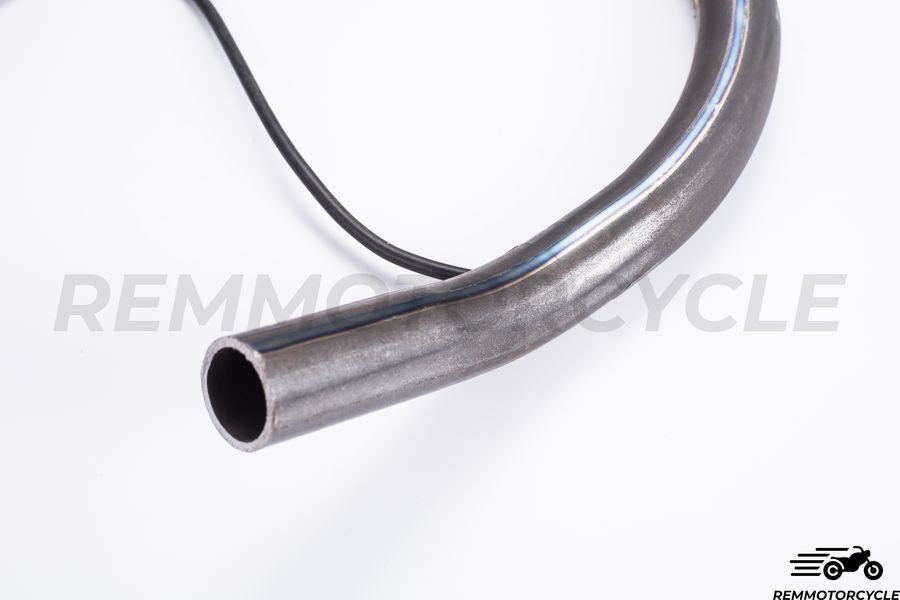 Boucle arriere moto avec Bande LED Intégrée Plate ou Relevée Dia. 25 mm