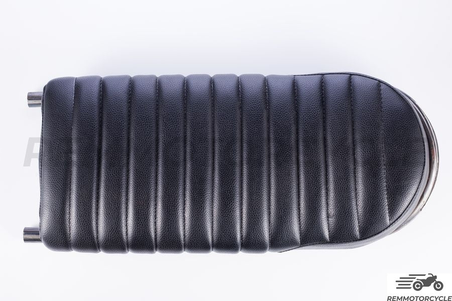 Selle Noir relevée Type 2 fond en métal 50 ou 60 cm avec Boucle Avec ou Sans LED