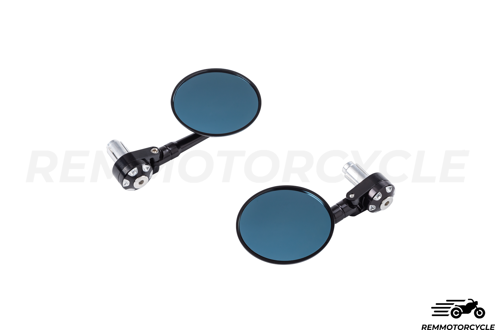 Espejo de punta del manillar superior de 22 mm