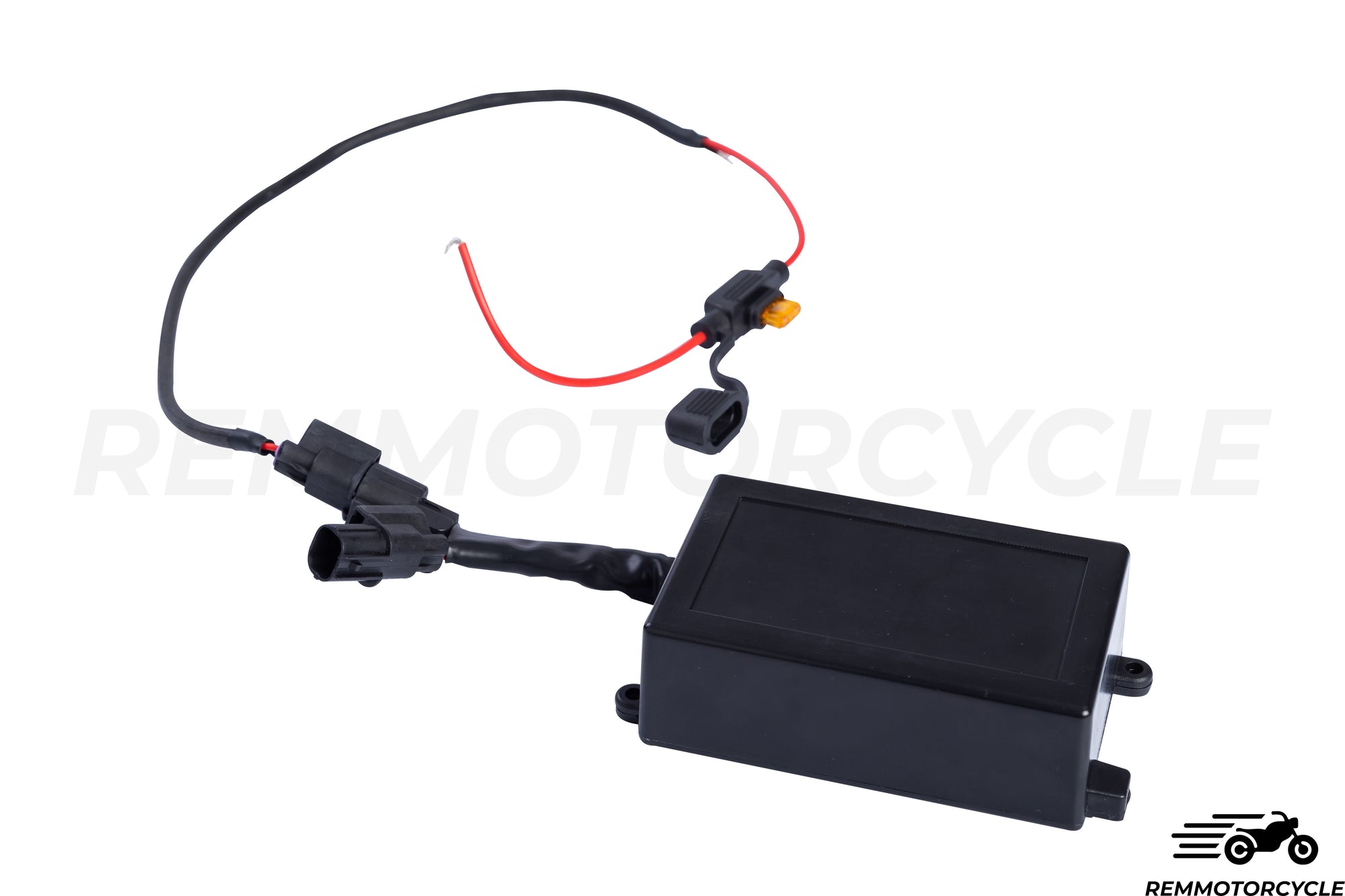 Black Exhaust with Universal Remote Control Valve