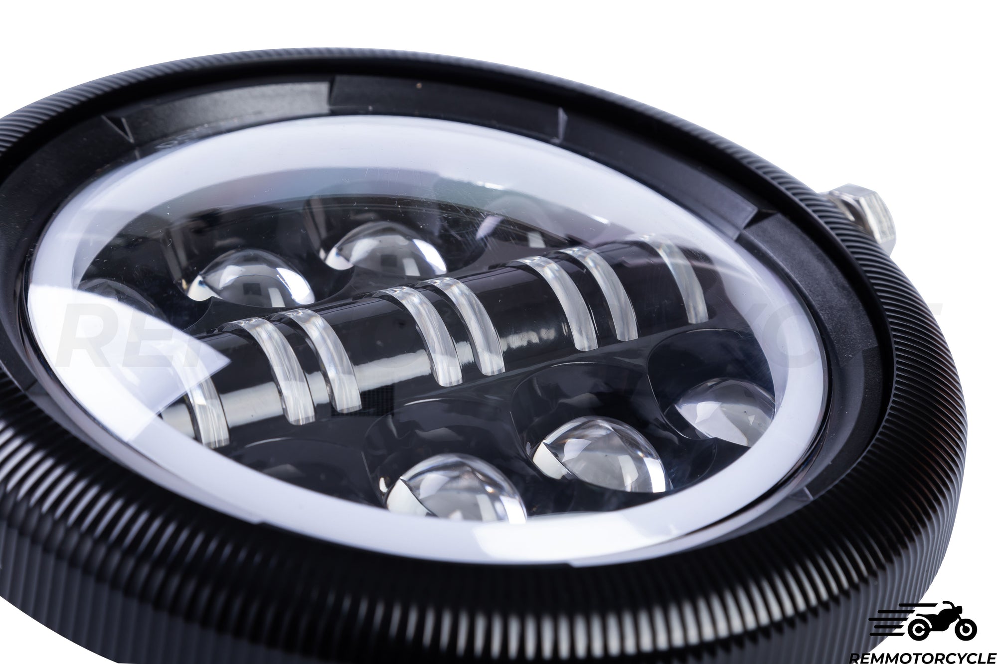 LED szem angyal DRL 7 hüvelyk - CNC alumínium támogatás