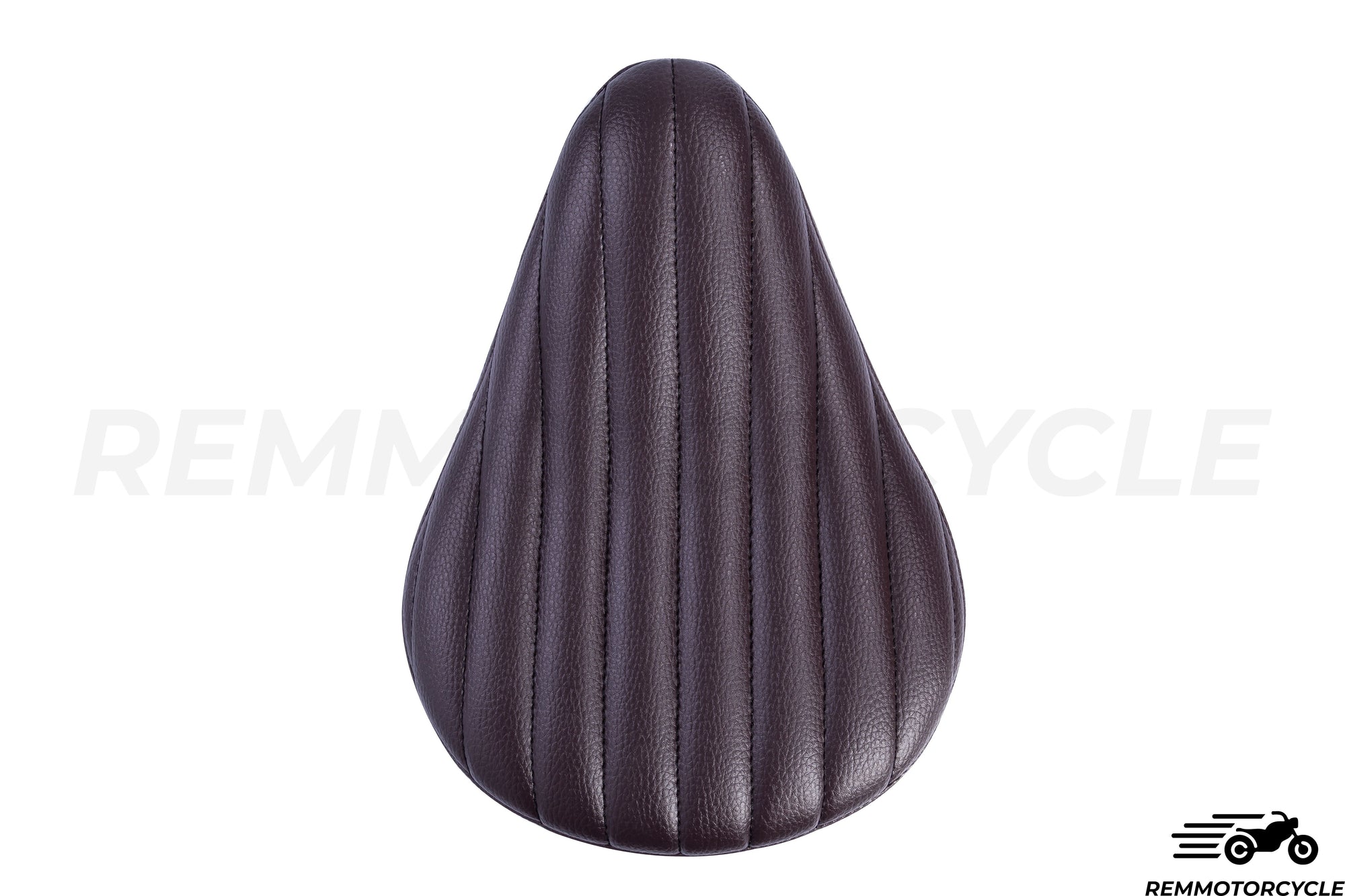 Selle Bobber Marron - Coutures verticales