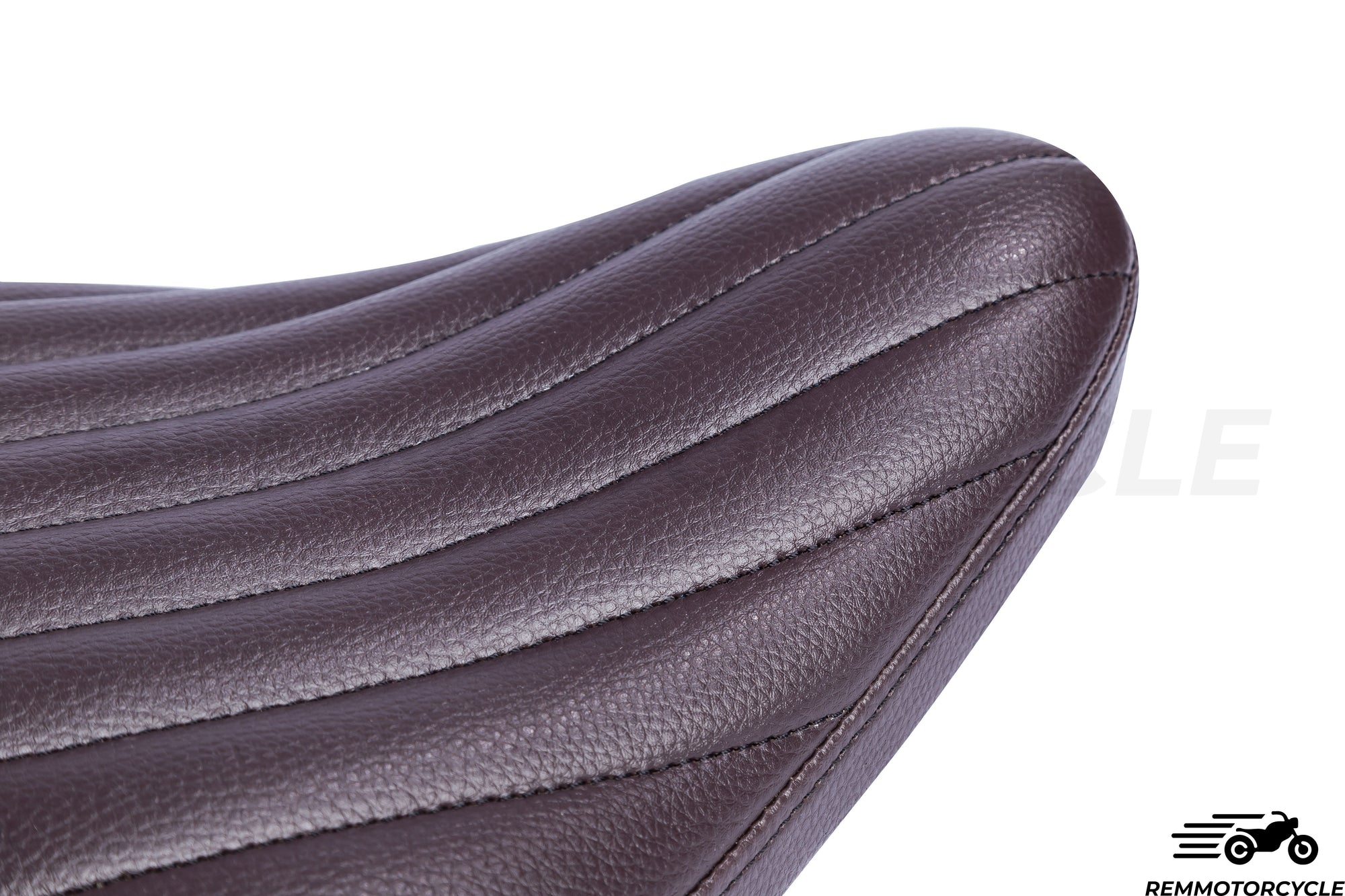 Bobber brown saddle - vertical seams