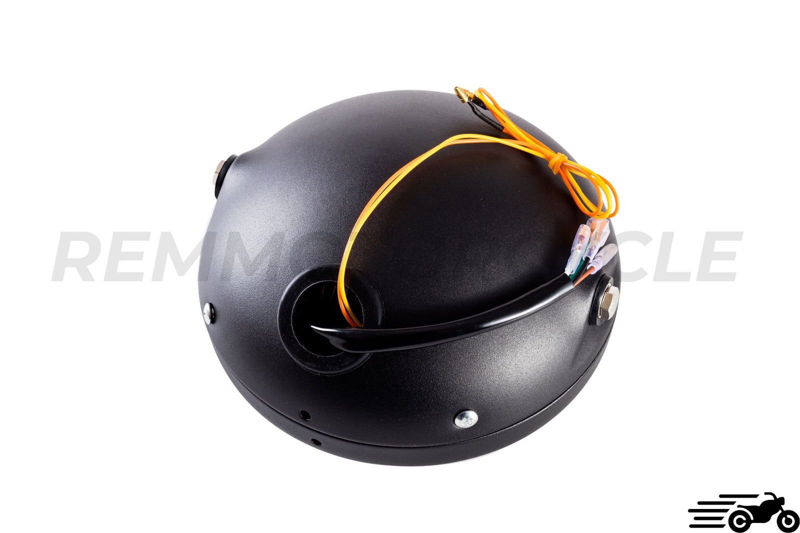 LED headlight with scrolling indicators