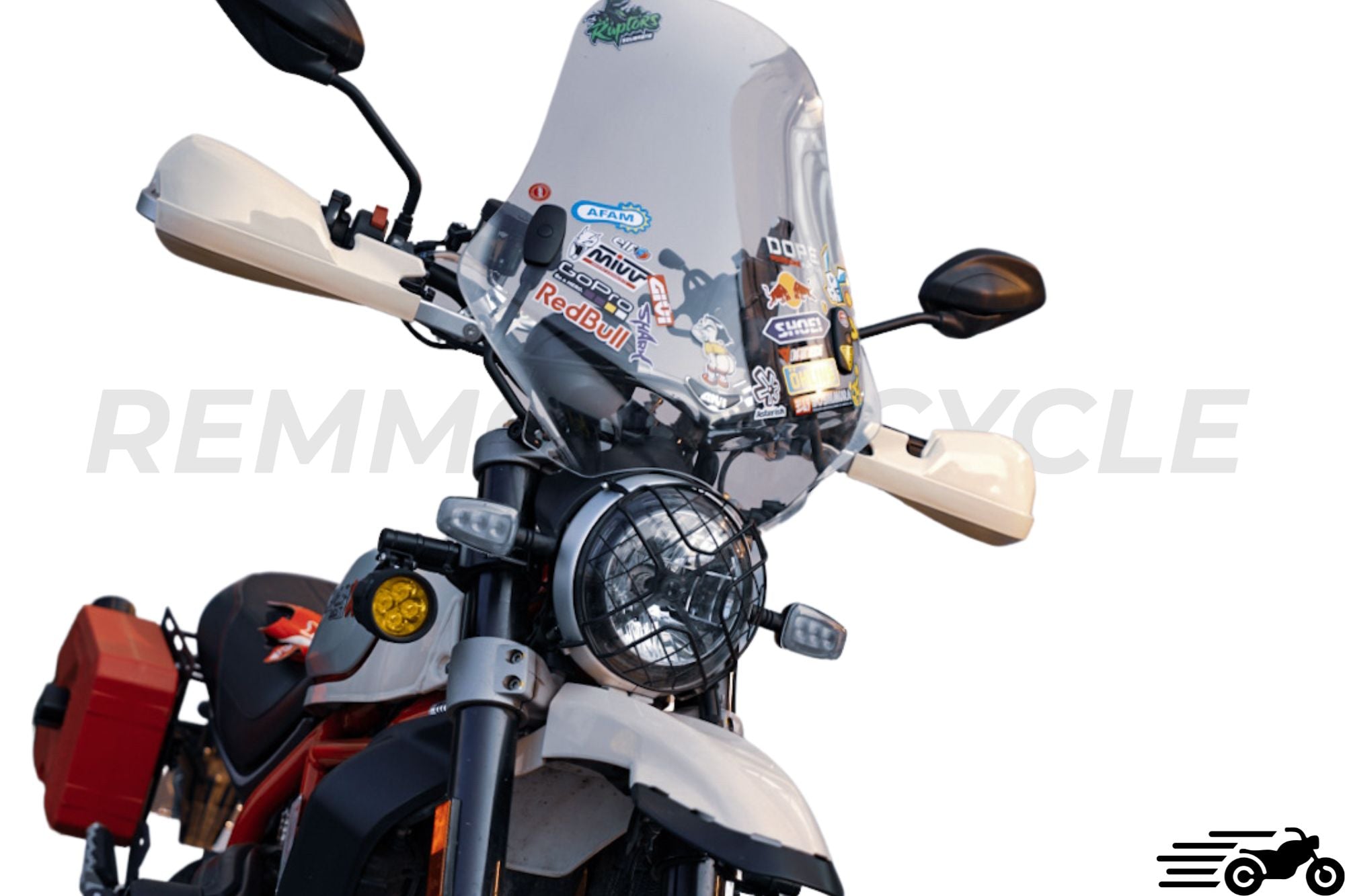 Ducati Scrambler Hand schützt