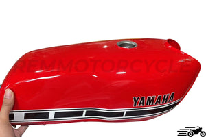 YAMAHA RETRO Cafe Racer Tank 9L Red