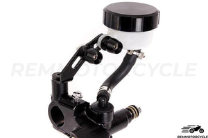 Motorcycle Brake Master Cylinder And Clutch Lever CNC PERF Black 22 mm