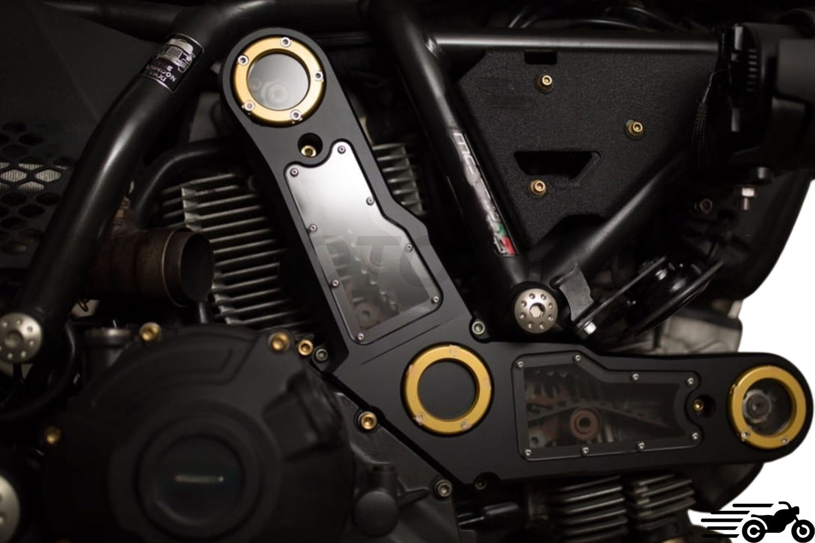 Carter Ducati SRambler transparente - monstro - Hypermotard