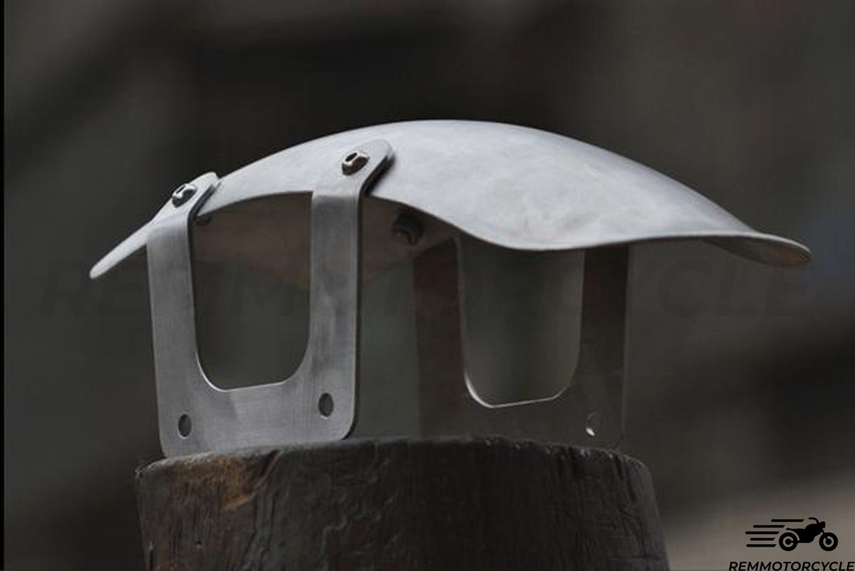 Garde-boue AVANT Aluminium 11 x 34 cm avec supports