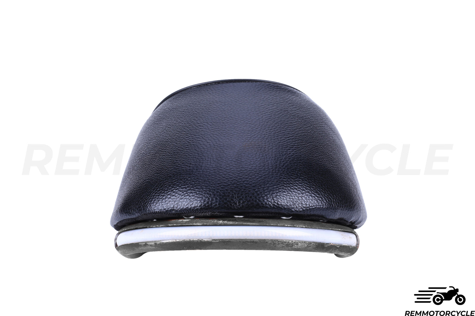 Sella Cafe Racer in metallo con anello LED 