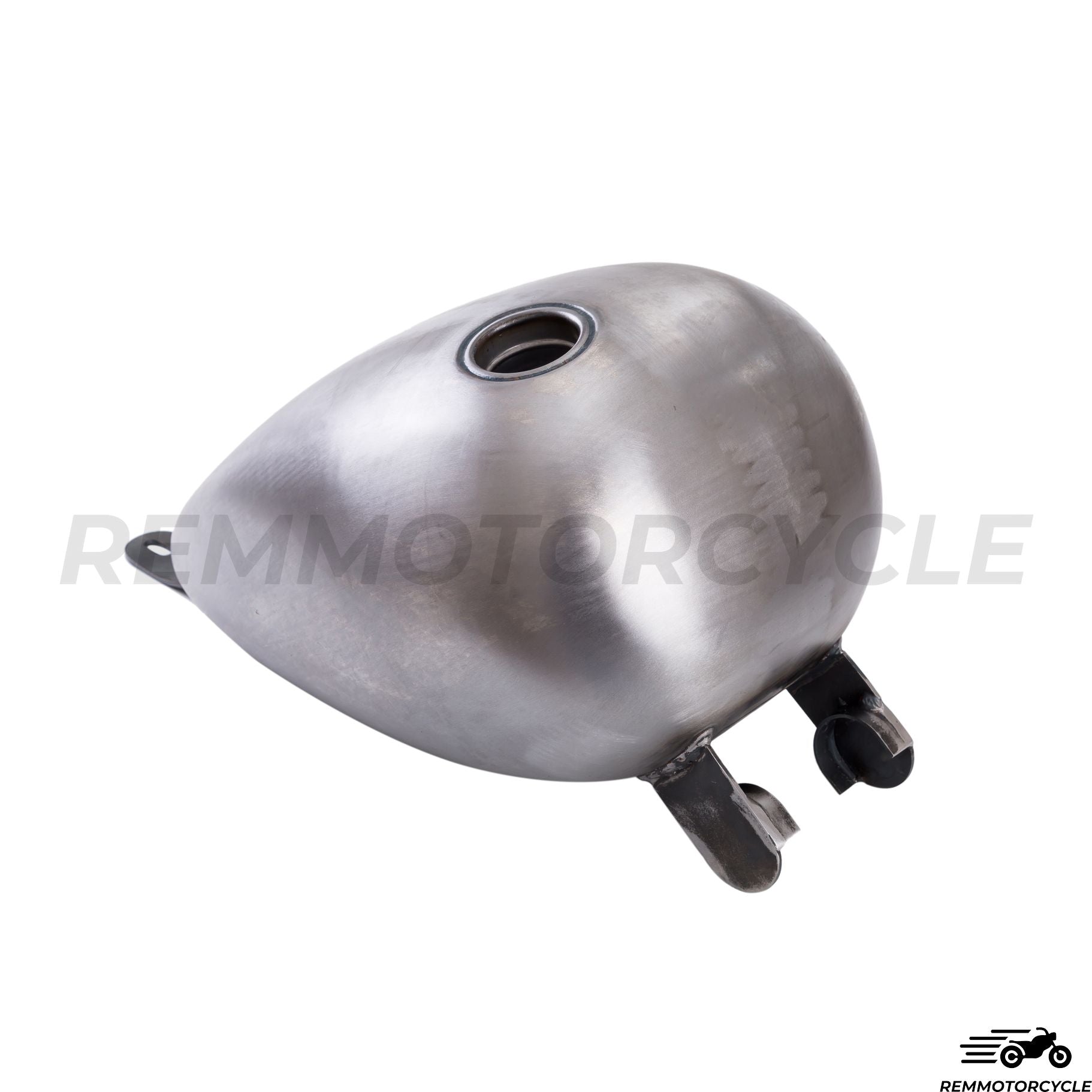 MOMOALA Bouchon Réservoir Carburant Moto Pour Yamaha Virago XV125 XV250 400 535 750 1100 – Argent Avec 2 Clés